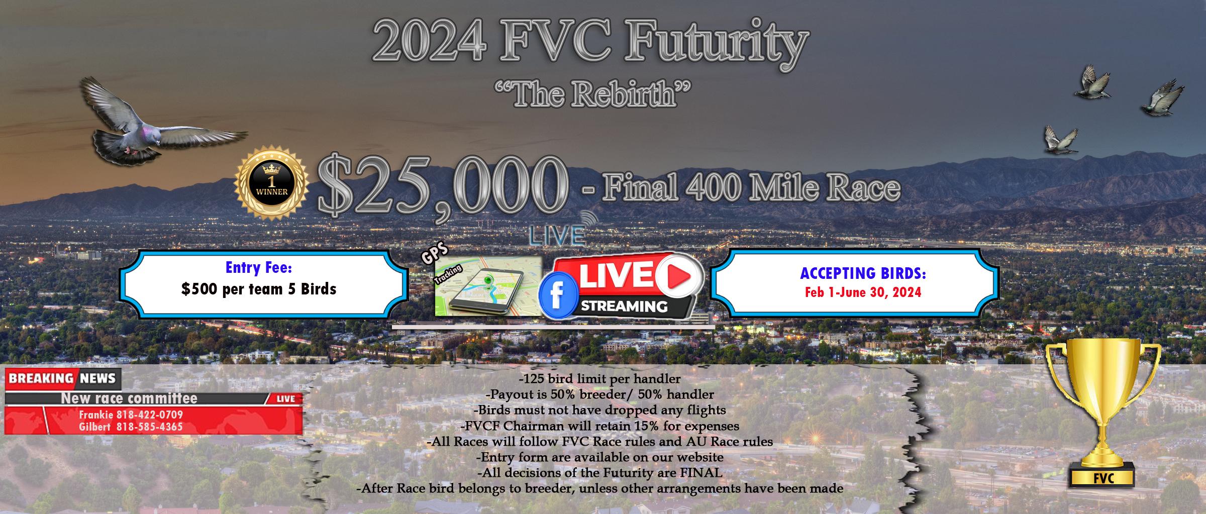 2024 FVC Futurity Race "Rebirth"